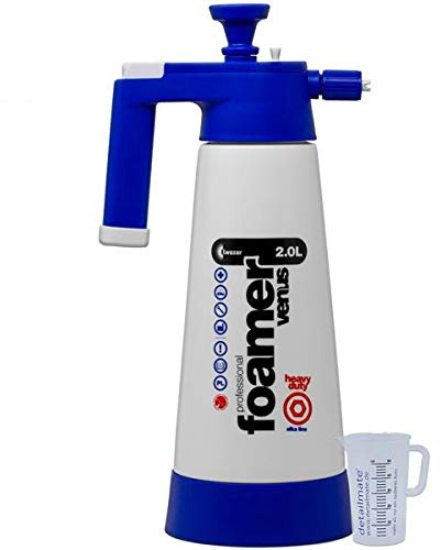 detailmate Set Venus Super Foamer HD Alkaline für alkalische Substanzen Ph wert über 7,5 - V-2L-Box + hochwertiger Messbecher 50 ml