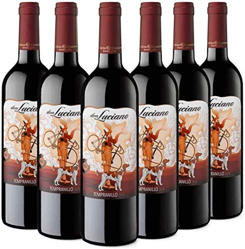 Lote de 24 Botellines Botellas Vino Don Luciano Tempranillo Cosecha 375ml - Vinos Baratos para Detalles de Bodas
