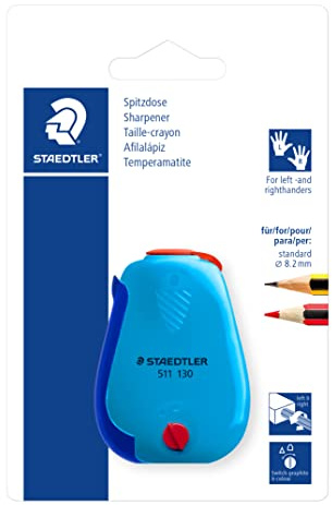 STAEDTLER 511 130 Spitzdose – mit Ratschenfunktion