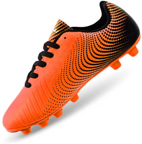 Vizari Kinder Fußballschuhe Jungen Mädchen | FG Soccer Cleats mit Rutschfesten Stollen | Fußball Schuhe für Training Spiel Kunstrasen | Football Shoes 25–38