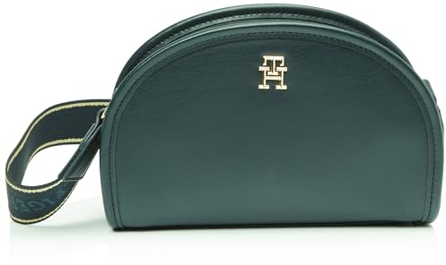 Tommy Hilfiger Damen Th Monotype Half Moon Kameratasche Aw0aw16774 Crossovers, Einheitsgröße