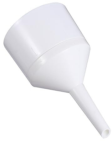 Amosfun Imbuto Filtrante in Plastica Buchner Con Bocca Larga Da 70 Mm Per Istituti Scolastici Chimici E Farmaceutici