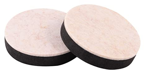 Operitacx 16pcs Heavy Duty Furniture Leg Floor Protectors Pads Silent Non Slip Chair Feet Covers for Wooden Floors Practical Round Sliders for Easy Movement and Surface Scratch Prevention