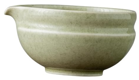 FytStycale Cuenco para Matcha Hecho de, Chawan, Japonés, con Vertedor, Cuenco para Mezclar Matcha Hecho de para Principiantes, Matcha Verde, Individual
