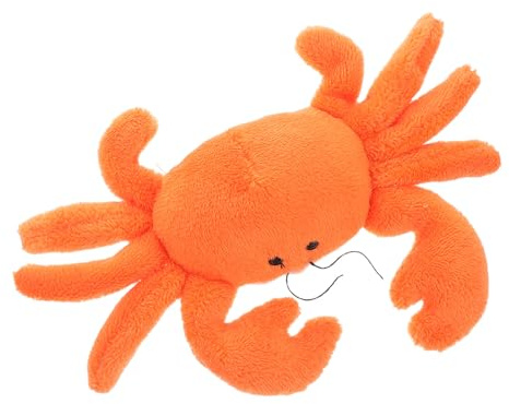 GARIOUANS Imán de Peluche para Nevera Forma de Cangrejo Imán Divertido y Original para Decoración de Cocina Accesorio Magnético de Animal Marino Tamaño Compacto