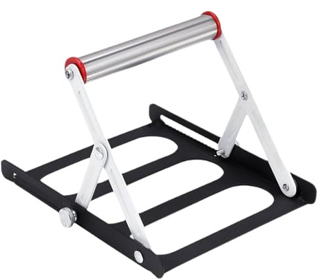 Ihdjasg Adjustable Cutting Machine Stand, Folding Mitre Saw Attachment, Material Storage Frame, For Floor Laying, Furniture Construction, Woodwork, DIY, Projects, Metal Pipes