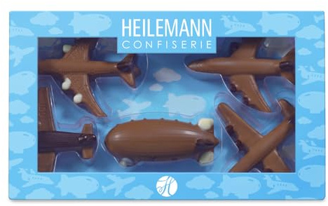 Heilemann - Boite cadeau avec lot de chocolats - thème avions