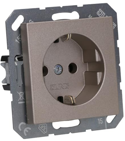 Jung 1520 CH Schuko Steckdose 16 A 250 V Serie A champagner 250 V