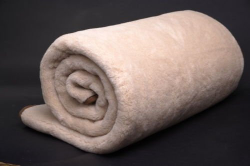 COPRILETTO, Coperta in Lana Merino Cammello Doppio Coperta 160 x 200 cm Lana di Cammello, WOOLMARKED. Regalo Perfetto ! Prodotto Naturale