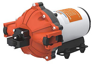 Seaflo Bomba de agua de alta presión de 12 voltios 18.9 l/min 5.0 GPM 70 PSI con interruptor automático para barcos marinos RV automotrices