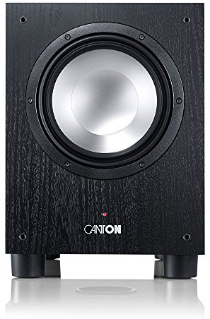 Canton Sub 8.3 Aktivsubwoofer (200/280 Watt) schwarz (Stück)