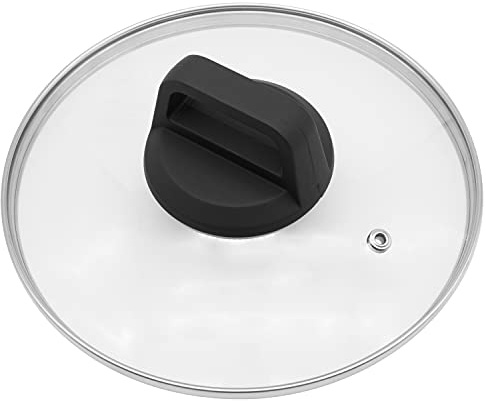 B&F Luxuries Replacement Glass Saucepan Casserole Frying pan Lid Designed to Fit All (14 cm, 16 cm, 18 cm, 20 cm, 22cm, 24cm, 26cm, 28cm, 30cm, 32cm,Replacement Lids for Pans and Pot, (26 cm,