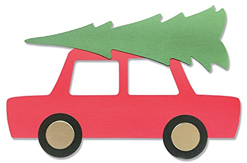Sizzix Bigz Plus Die - Auto & Baum von Olivia Rose, 665351