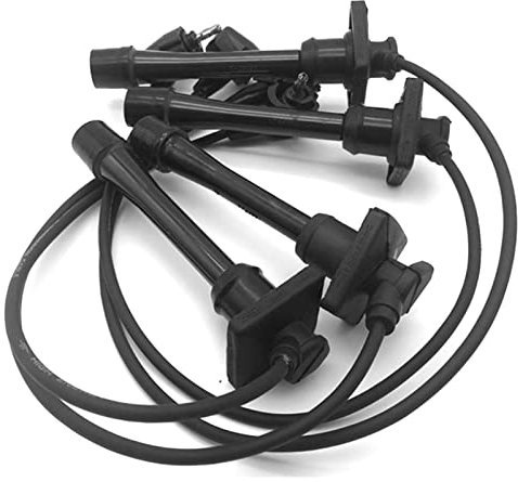 Leapiture Filo Candele Accensione Cavo per Candele di Accensione per Auto con Guaine in Silicone 9091922327 Sostituzione