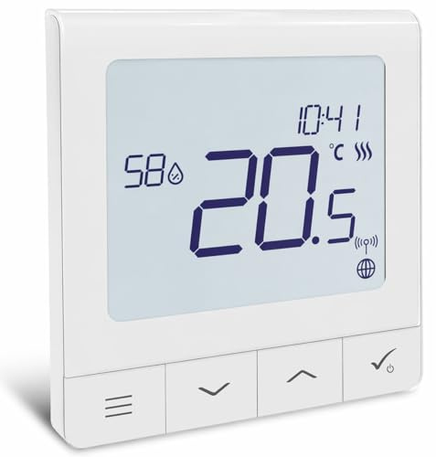 SQ610 230v Hard Wired Smart Room Thermostat, Compatible With Salus SQ610 (5 Year Warranty) - Hanicks
