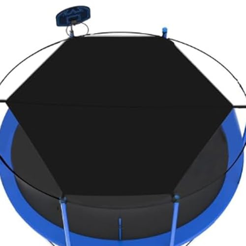 Trampolin Sonnenschutz Abdeckung, Trampolin Baldachin Top Trampolin Zelt Abdeckung, Trampolin Sonnenschutz Dach Regenabdeckung Für Trampoline 10Fuß