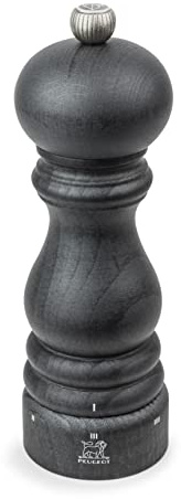 PEUGEOT - Paris u'Select - Macinasale da 18 cm, 6 impostazioni predefinite, in legno certificato PEFC, prodotto in Francia, colore: grafite