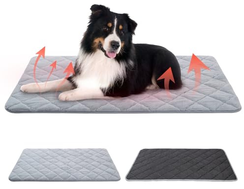 Snocyo Weicher Hundematte Wärmendes Hundedecke & Katzenkissen,120 x 75 cm, XL, weiche Polsterung, maschinenwaschbar,rutschfest,multifunktional