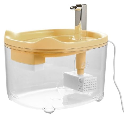 Fuente de agua para gatos | Fuente de agua para gatos perros y animales pequeños, Bebedero automático 1,5L para animales domésticos cachorro gatito