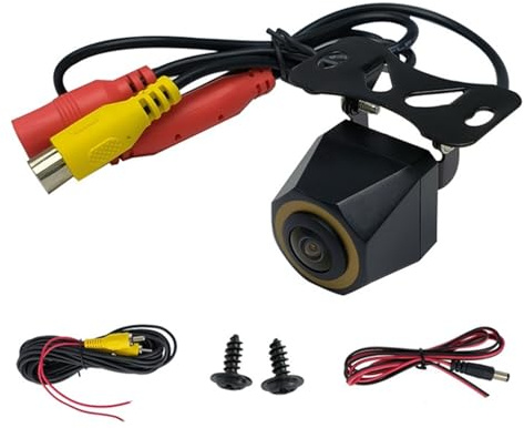 Caméra de recul pour Voiture AHD 2K 160 Degrés Fisheye Lentille Voiture Vue Arrière Caméra Grand Angle Inversion Sauvegarde Starlight Vision Nocturne Étanche Caméras de Recul