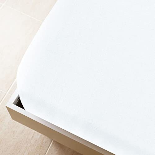 Genérico Sábanas bajeras Jersey 2 uds algodón Blanco 90x200 cm,Casa y jardín,Ropa de casa,Ropa de Cama,Sábanas-136241