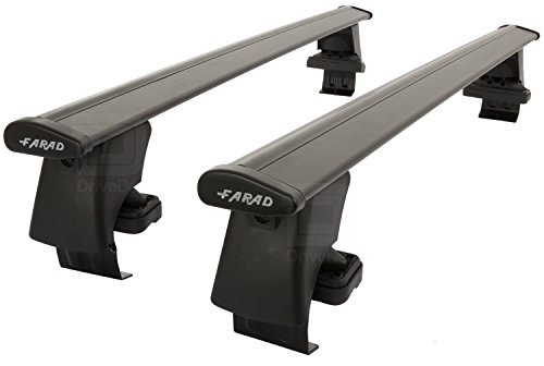 Barre portatutto BS + AERODYNAMIC BLACK compatibili con VOLVO EX30 dal 2024 in poi, portapacchi in alluminio per auto senza railing sul tetto