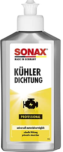 SONAX KühlerDichtung (250 ml) schnelle und zuverlässige Pannenhilfe für undichte Kühler und Schläuche | Art-Nr. 04421410