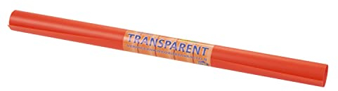 folia Transparentpapier extra stark 50x70 cm Papier Ganzjährig Artikeltyp Transparentpapier Orange
