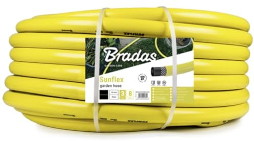 Sunflex-Gartenschlauch, 2,5 cm (1 Zoll), 20 m, 30 m, 50 m 20 m gelb