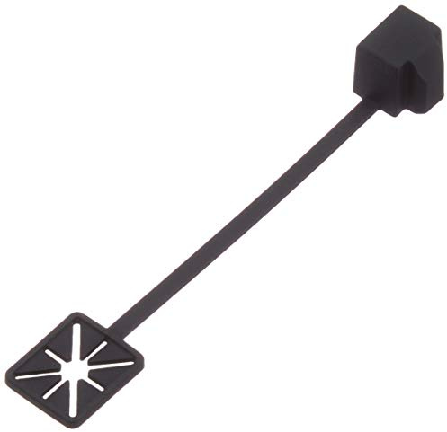 DeLOCK Staubschutz für RJ45 Stecker mit Befestigungsclip schwarz