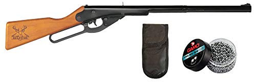 Tiendas LGP – Daisy, Carabina Perdigón Daisy Buck 4,5mm. + Funda Portabalines + 500 Balines