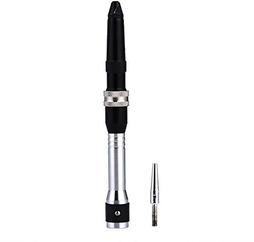 Pieza de mano para eje flexible, martillo de grabado de joyería con escariador, ergonómico compatible con máquinas rotativas, herramienta precisa para tallado y pulido de metales