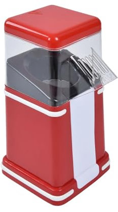 luckxuan Palomitero Máquina eléctrica for Hacer Palomitas de maíz, Estructura compacta de diseño Caliente, 1200W, for Fiesta Familiar Maquina Palomitas