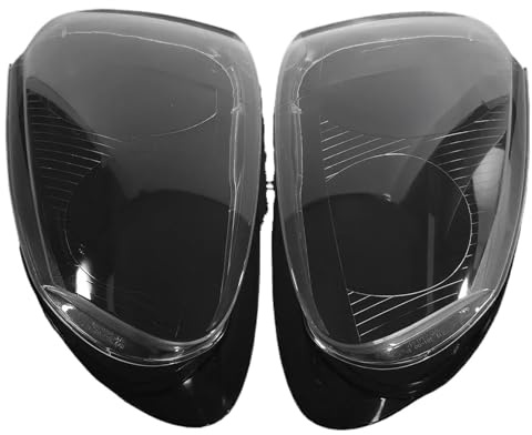 Scheinwerfergläser Für VW Für Golf 5 MK5 Für Jetta Für Rabbit 2005-2009 Paar Frontscheinwerfer Linsenschalenabdeckung Lampenabdeckung Transparenter Lampenschirm Auto Scheinwerfer Abdeckung(Pair)