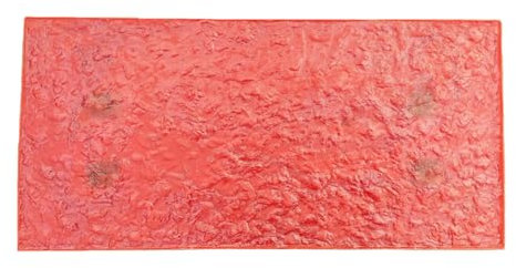 CXUNFHCL Betonstempel, Zementformen, Betonstrukturhaut, Gummistempel, Steinfliesen-Texturmatte, für dekorative Zwecke im Außenbereich,D
