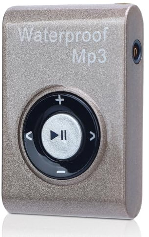 Lecteur MP3 IPX8 Proof Proof, 8 Go HiFi Sound avec Casque sous-Marin, Lecteur MP3 Nageur, pour Surfer, Swimming Watersports, Running
