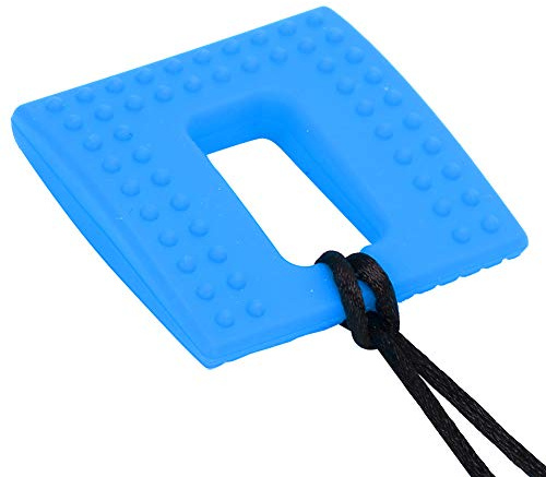 LUCKDANO Anneau de Dentition Sensoriel en Silicone pour bébé, Jouet à Mâcher pour Soulager la Dentition – Non Toxique, Imperméable, élégant et Sûr pour Les Nouveau-nés – Jouets de de Forme Carrée