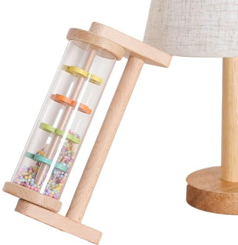 Regenstab-Spielzeug, Musikinstrument, pädagogischer Regenstab 0–3 Jahre, interaktives Klangspielzeug für Kinderzimmer, Kindergarten, Spielen zu Hause und im Freien, Instrument für frühes Lernen