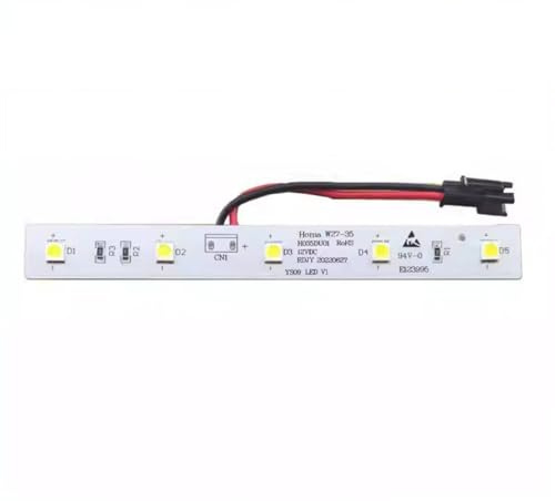LXJLXD Tiras LED para frigorífico E123995, lámpara de nevera de 12 V, accesorio de repuesto para iluminación W27-35 de fácil instalación