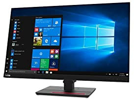Lenovo ThinkVision T27q-20 - LED monitor - 27 (27 viewable) - 2560 x 1440 QHD - IPS - 350 cd/m² - 1000:1-4 ms - HDMI, DisplayPort - raven black