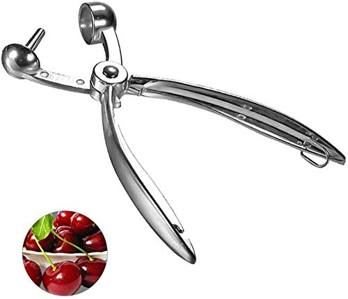 zaizai Deshuesador o Deshuesador De Cerezas, Deshuesador De Aceitunas, Deshuesador De Cerezas De Acero Inoxidable, Deshuesador De Cerezas o Removedor De Semillas con Mango De Buen Agarre