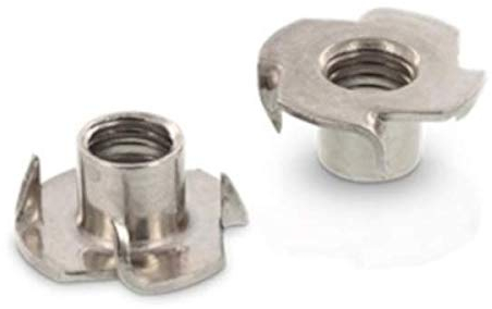 10 Stück Einschlagmutter M4, M5, M6, M8, M10 oder M12 - Edelstahl A2 (V2A) Niro INOX - DIN 6930 Innengewinde metrisch (M8)