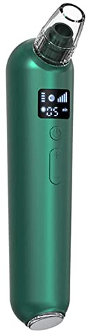X&Z-XAOY Aspirateur Électrique pour Éliminer Les Points Noirs avec Écran LCD 5 Sondes De Remplacement Nettoyeur De Pores Rechargeable USB Compresse Chaude À Température Constante 42°