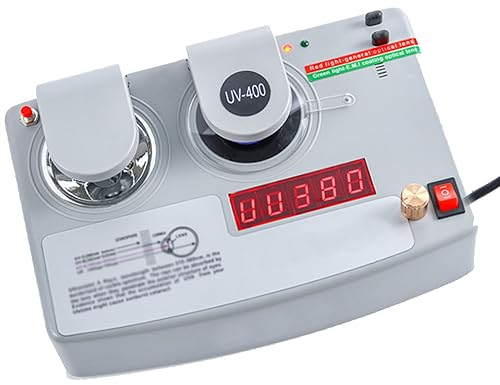 SACLMD Optischer UV-Linsentester,Strahlungsschutzdetektor,3-in-1-Messgerät für photochrome Beschichtungslinsen,photochrome Beschichtungs-UV-Linsentester,UV-Beständigkeitstester