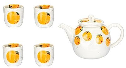 Brocca Acqua Teiera in ceramica combinazione di tazze da tè set da tè for uso domestico bollitore fresco regalo creativo teiera di fiori Caraffa Acqua