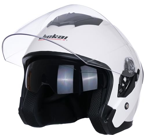 Halbhelme Gesicht Motorrad Helm ECE genehmigt halbe Casco Fit Männer Frauen ATV Moped Roller