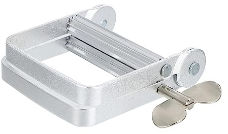 TOVINANNA Toothpaste Tube Squeezer Aus Metall Professioneller Tubenquetscher Für Zahnpasta Farben Kosmetik Und Mehr Wiederverwendbar Praktisch Für Tuben Geeignet