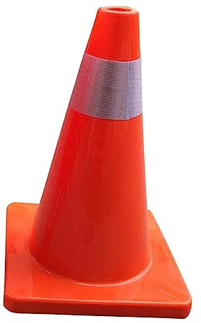 MAGICLULU Cono De Tráfico Plástico Reflectante Cono De Seguridad Para Señalización Vial Barrera Carretera y Delimitar Áreas Al Aire
