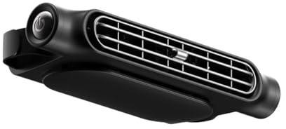 BYLymbd Car Headrest Cooling Air Fan 3 Speeds Adjustable Car Seat Cooling Fan USB Powered Rear Seat Ventilator Summer Car Accessories(Silver)