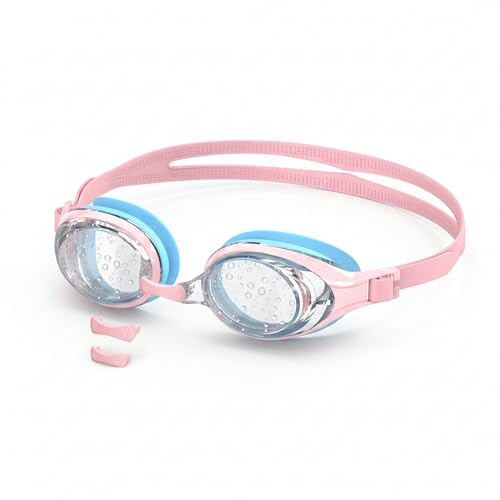 Seaflar Lunettes de Natation Enfant de 3 à 14 ans, Anti-Buée HD | Masque de Piscine Protection UV, Réglage Rapide, Joint en Silicone, Lunettes Piscine Enfant Unisexe pour Enfants